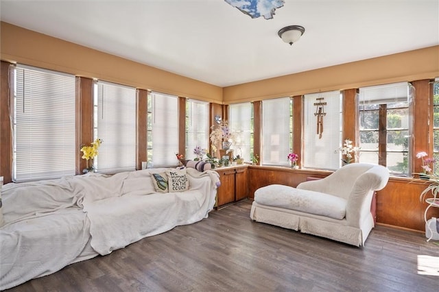 sunroom featuring a wealth of natural light