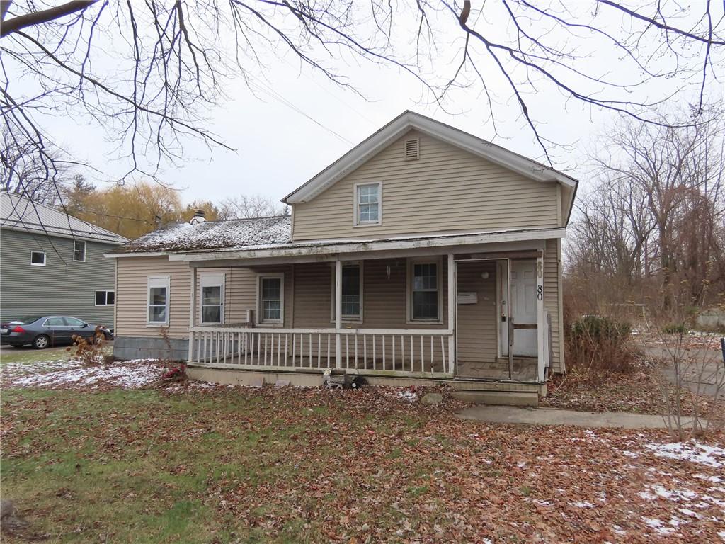 view of front of home with a porch