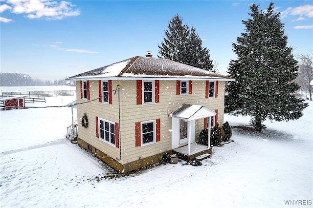 view of front of house