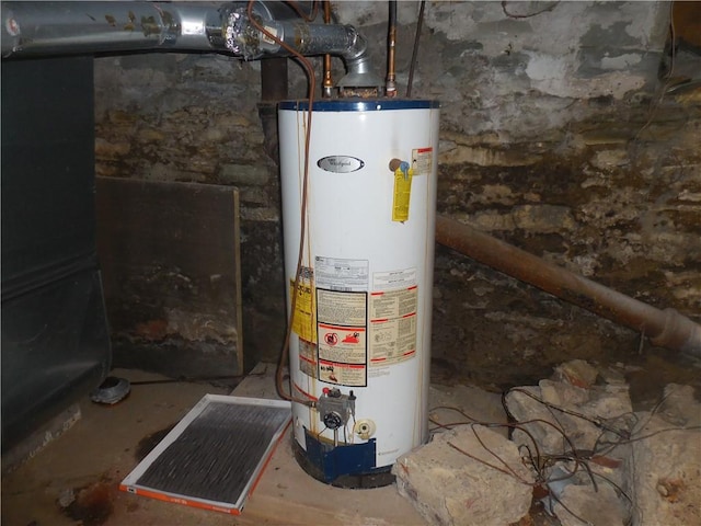 utilities featuring water heater