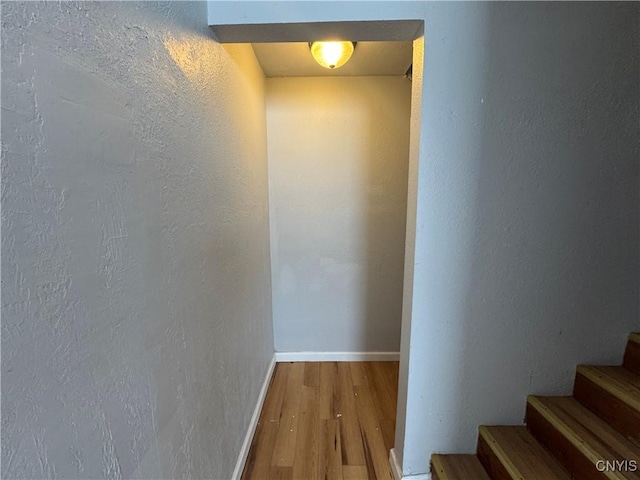 interior space featuring hardwood / wood-style flooring