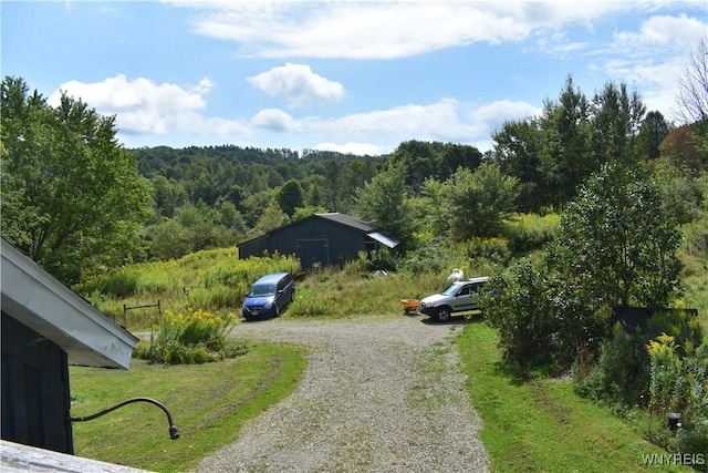 view of road