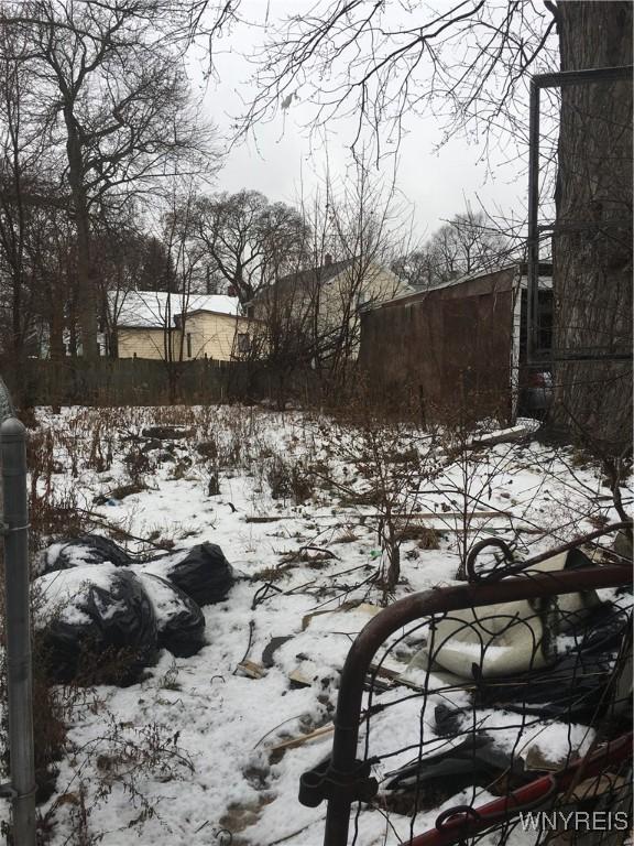 view of snowy yard