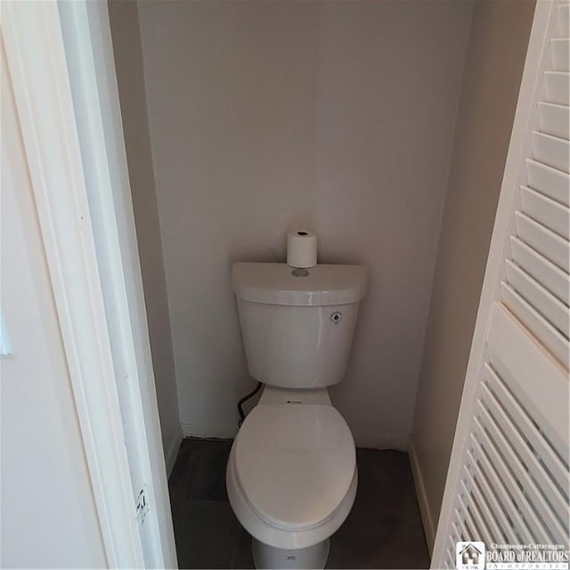 bathroom with toilet