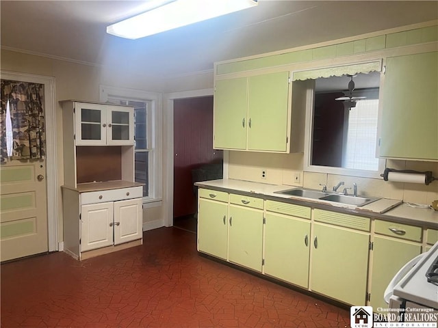 kitchen featuring sink