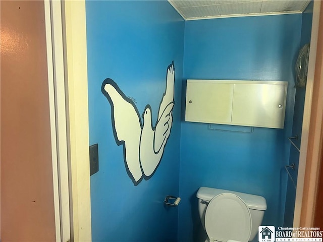 bathroom with toilet