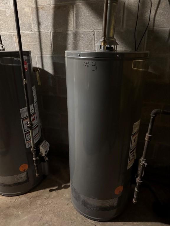 utilities with water heater