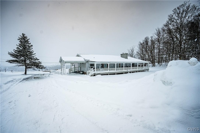 view of front of house