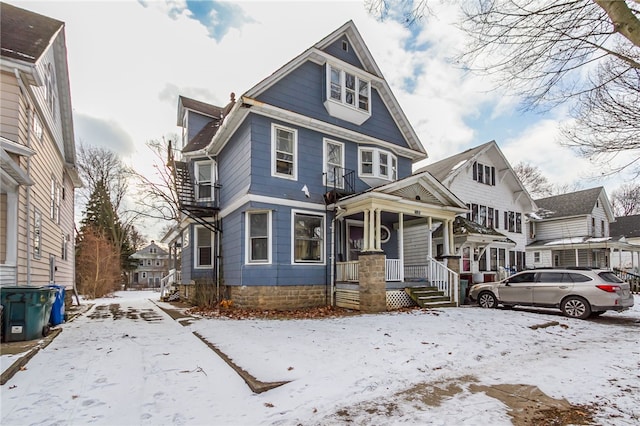 view of victorian-style house