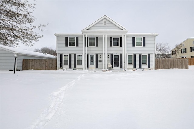 view of front of house