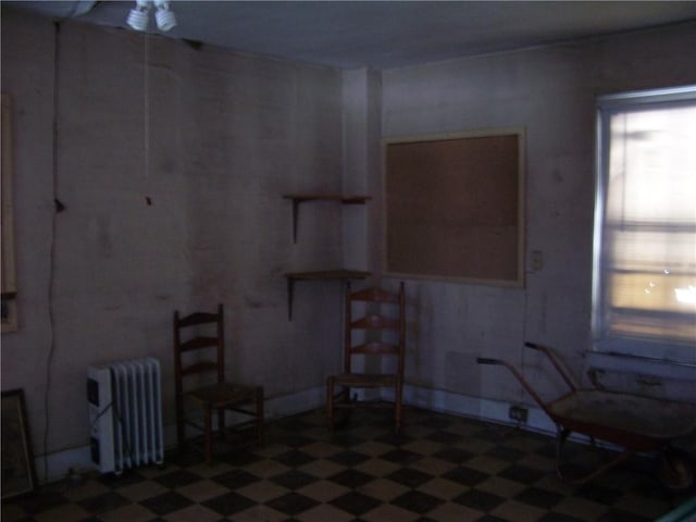 miscellaneous room featuring radiator