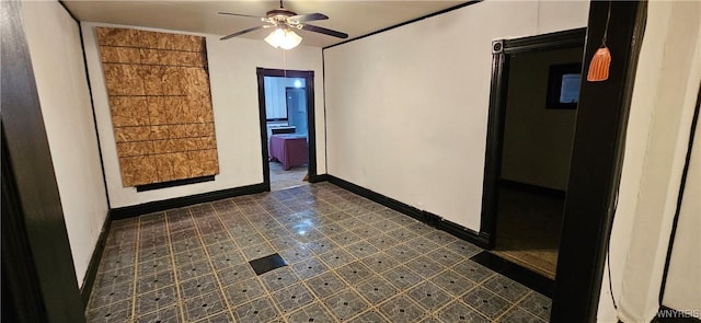 147 Montana Ave, Buffalo, NY 14211 - unfurnished room with a ceiling fan and baseboards