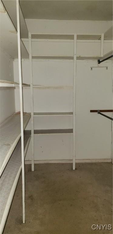 view of storage room