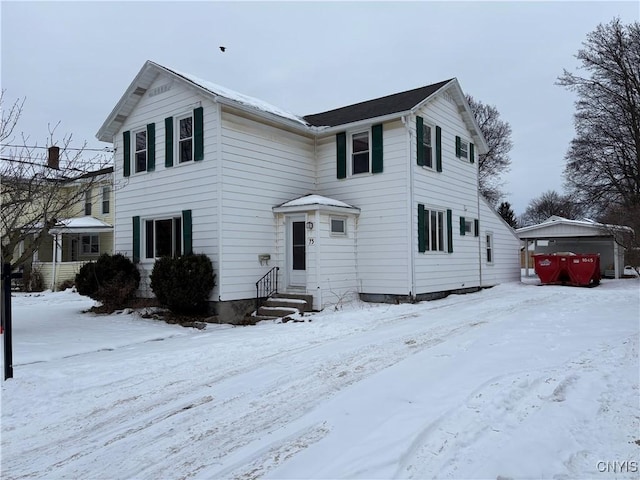 view of front of house