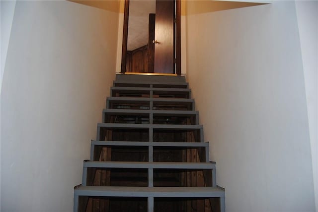 view of stairs