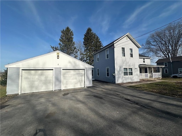 8074 State Route 90, Montezuma, NY 13040 - exterior space featuring covered porch