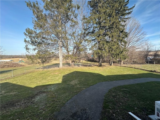8074 State Route 90, Montezuma, NY 13040 - view of yard with fence