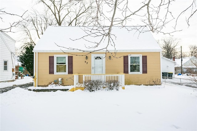 view of front of house