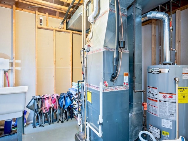 utilities with water heater