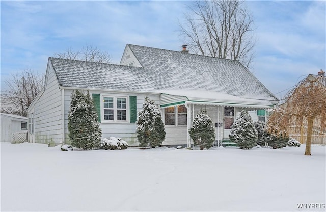 view of front of house