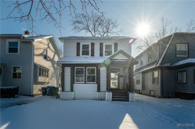 view of front of house