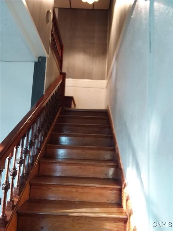 view of stairs