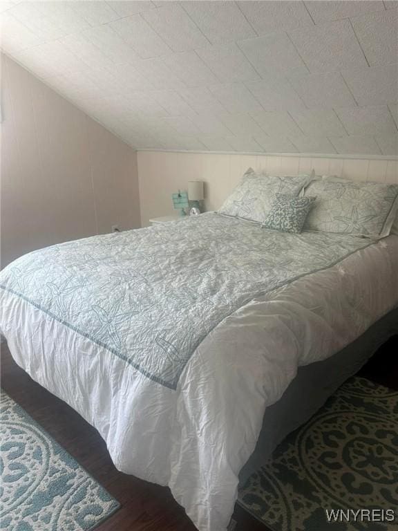 bedroom featuring wood-type flooring