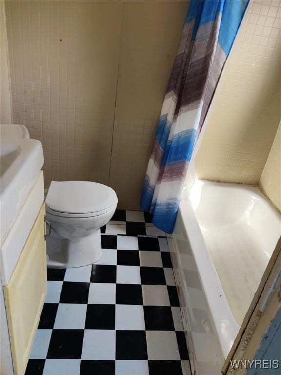 bathroom with toilet