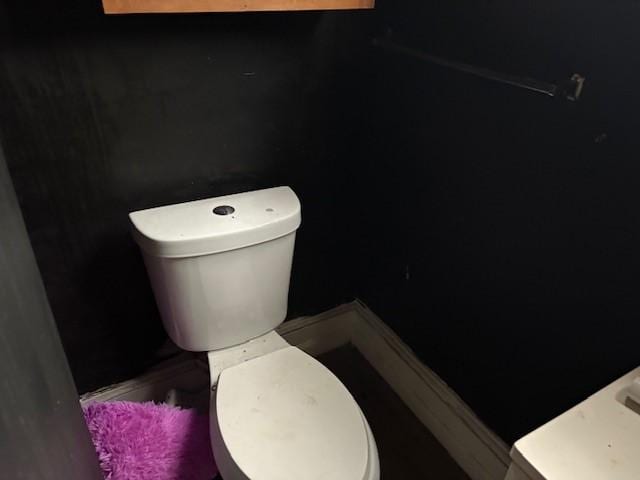 bathroom with toilet