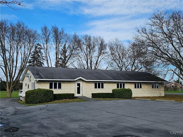 view of ranch-style home