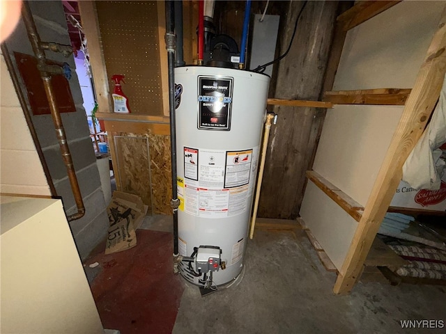 utilities with water heater