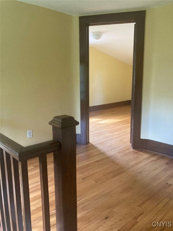 interior space featuring hardwood / wood-style flooring