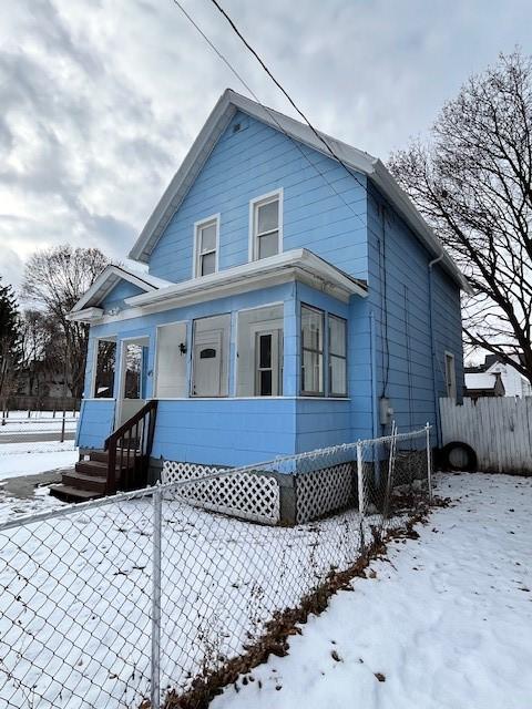 bungalow with covered porch