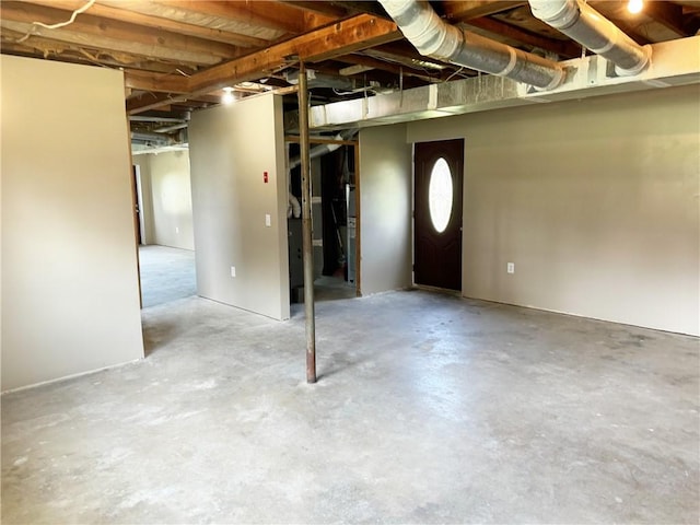 110 Suncrest Terrace Rd, Norwich-Town, NY 13815 - view of unfinished basement