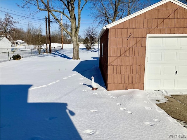 exterior space with an outdoor structure