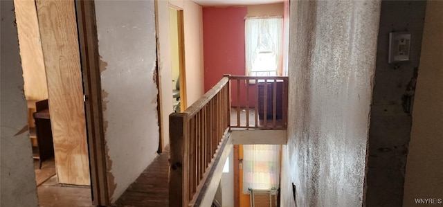 view of stairway