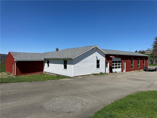 345 Ridge Rd, Veteran, NY 14845 - view of property exterior with a chimney