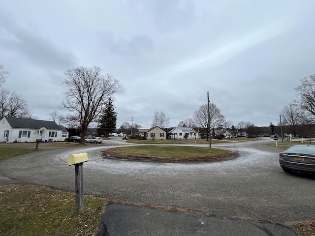 view of road