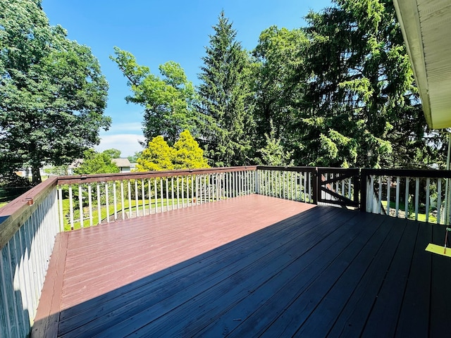 view of deck