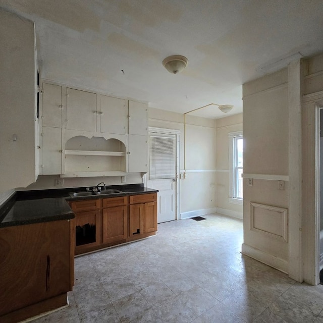 kitchen featuring sink