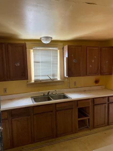 kitchen featuring sink