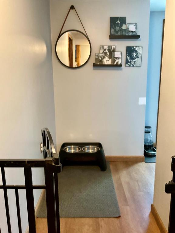 sitting room featuring wood-type flooring