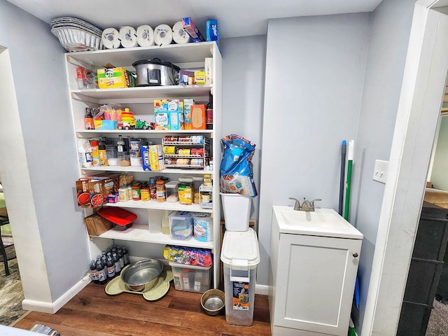 pantry with sink