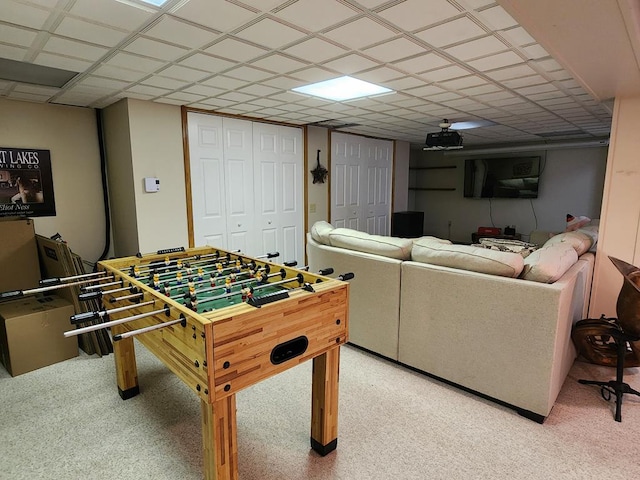 view of game room