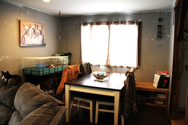 view of dining area