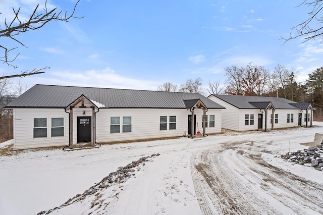 view of ranch-style home