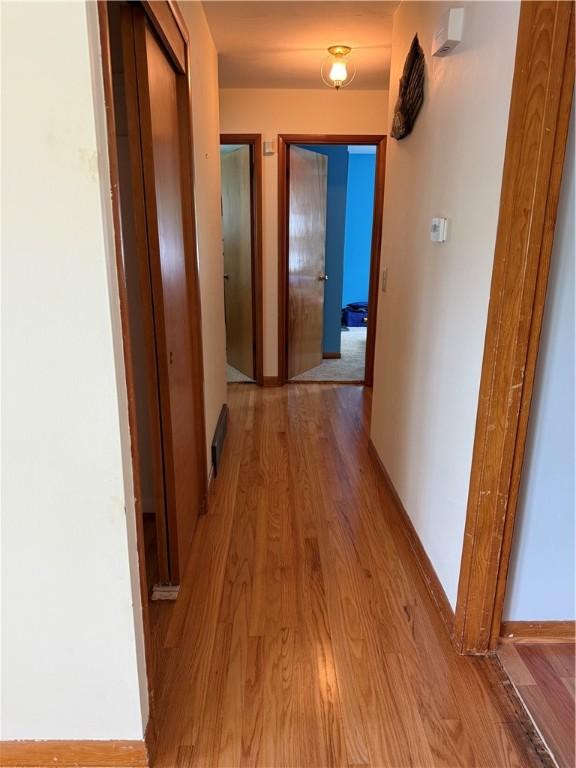 175 Beartown Rd, Erwin, NY 14870 - corridor with light wood-style flooring