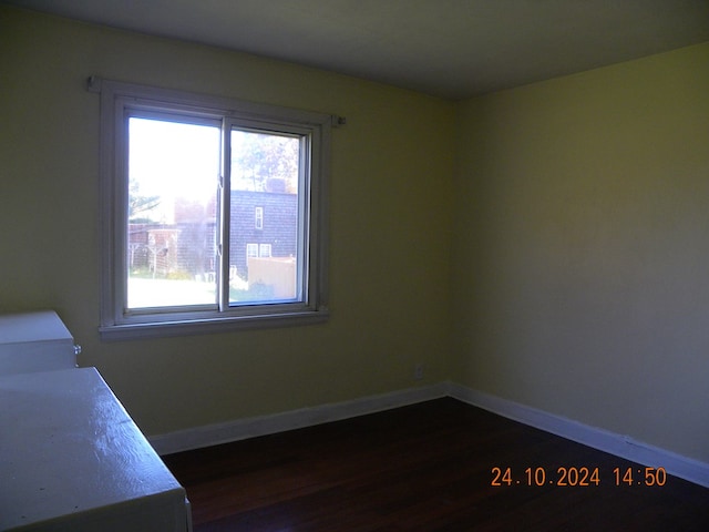 759 Main St, Chemung, NY 14825 - empty room with dark wood-type flooring