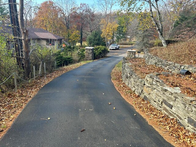 view of road