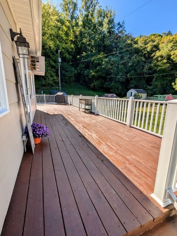 view of deck